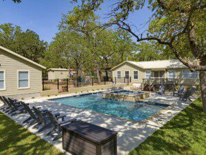 Helene Haus Texas vacation rental with pool